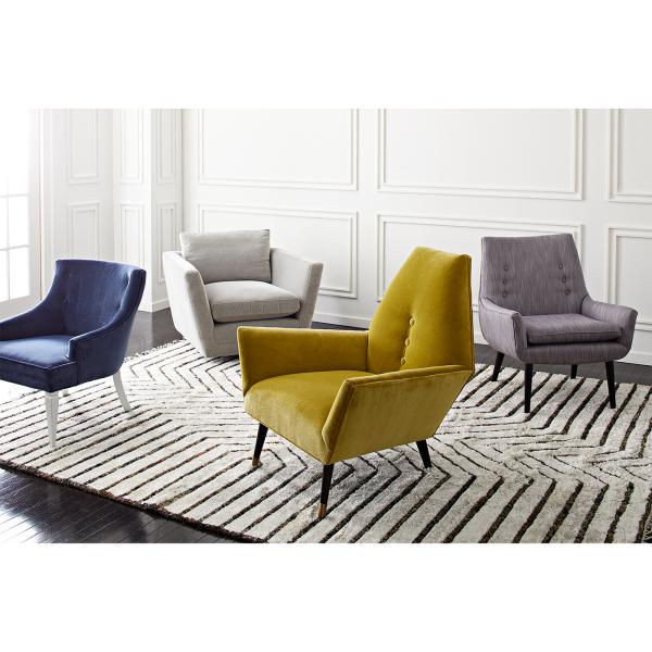 Orange Sorrento Fiberglass Lounge Chair For Coffee Room With Metal Frame