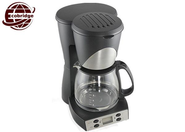 1000W Semi Automatic Household Coffee Makers Digital Control Capacity 1.5L