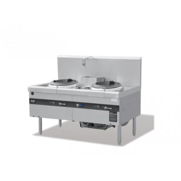 Gas Low Noise 65dB 2000Pa Commercial Chinese Cooking Equipment