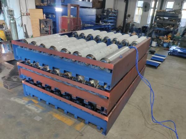free roller 8 rollers work for brake tester speedometer dual plates side slip vehicle inspection equipments to Cambodia