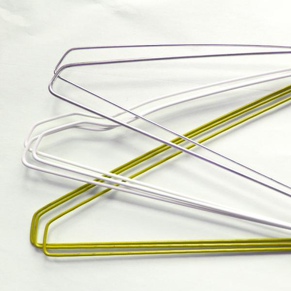 Heavy Duty Ultra Thin Space Saving 2.1mm Steel Wire Hangers
