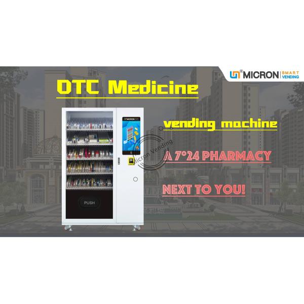 24 собственной личности обслуживания OTC медицины автомата касания экрана часа торгового автомата машины с умной системой