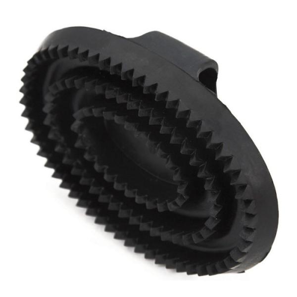 15cm * 10cm Horse Grooming Curry Comb , Rubber Curry Comb For Horses Grooming