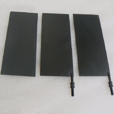 Eletrodos de titânio para ionizador de água Placa de revestimento mista de rutênio e irídio