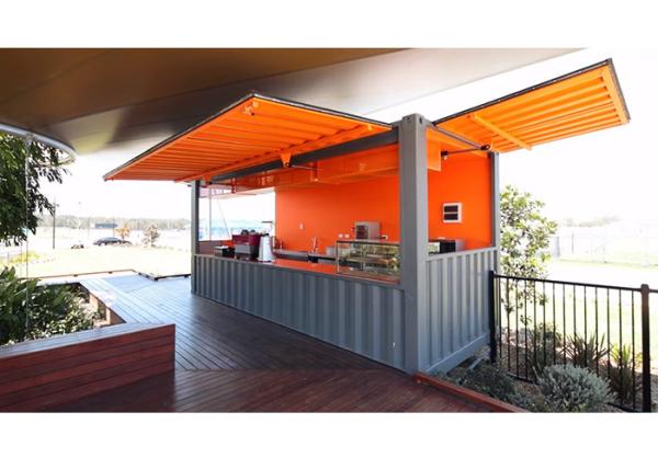 Topshaw 10 foot Container Coffee Shop, 10ft Container Bar , Container Restaurant for sale
