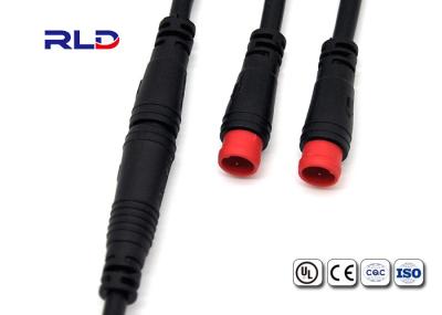 Electric Bike Waterproof Electrical Plug Connectors  IP65 Outdoor Male Female Plug 2 Pin