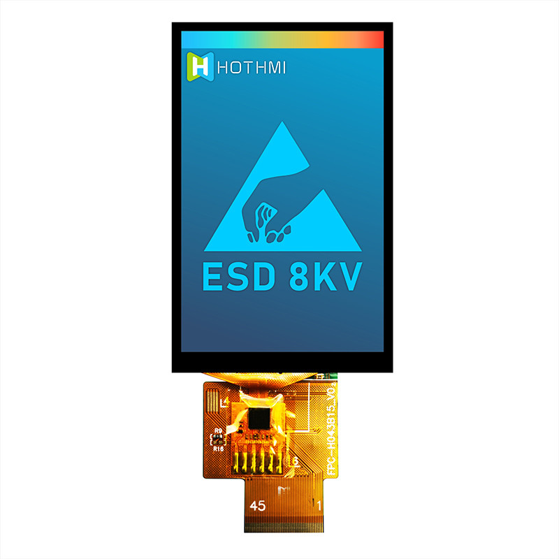 4,3 монитор дисплея 480x800 Pcap сенсорной панели TFT IPS SPI дюйма емкостный