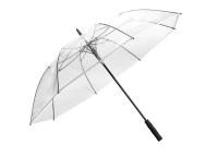 De PVC arc ouvert automatique de parapluie en forme de dôme clair directement nervures de 42 pouces 8
