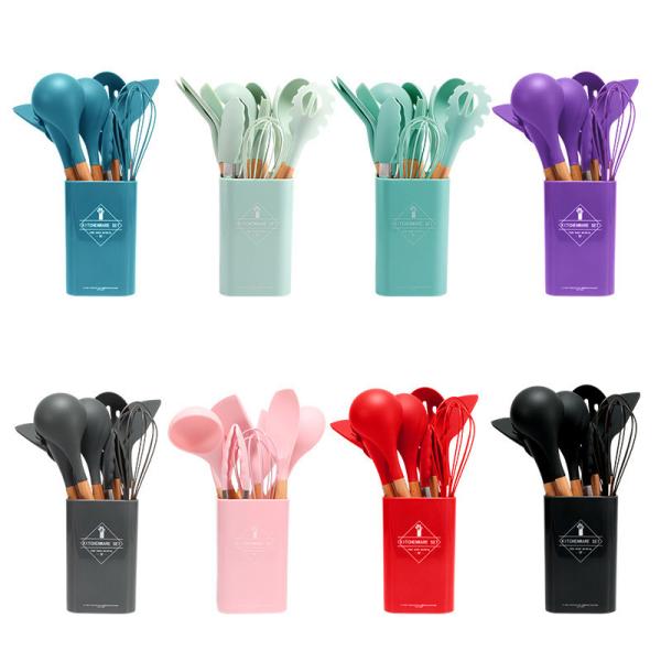Sustainable Kitchen Accessories Set for Customized Logo Cooking Product Weight 1.2KG