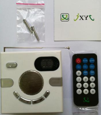 Wall Quran play Switch Design Portable speaker Multifunctional Speaker surport FM radioTF Card USB FLASH drive
