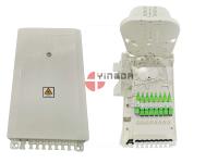 Boîte extérieure d'arrêt de la fibre IP54, boîte d'arrêt de fibre de bâti de mur pour le câble d'interface de FTTH