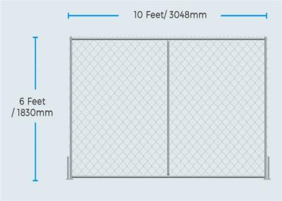Sports Baseball Garden Diamond Wire 1.6mm Chain Mesh Fence