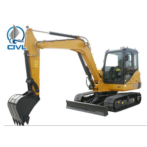 XCMG XE40 4050kg Hydraulic Crawler Excavator 0.14m³ , Construction Excavator 4 cylinders