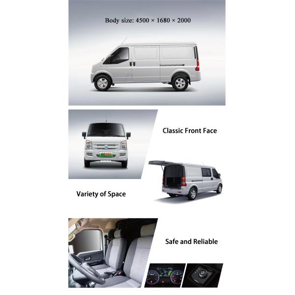 RUICHI EC35II Cargo Electric Vans And Trucks Mini Ev Van Electric Mini Van