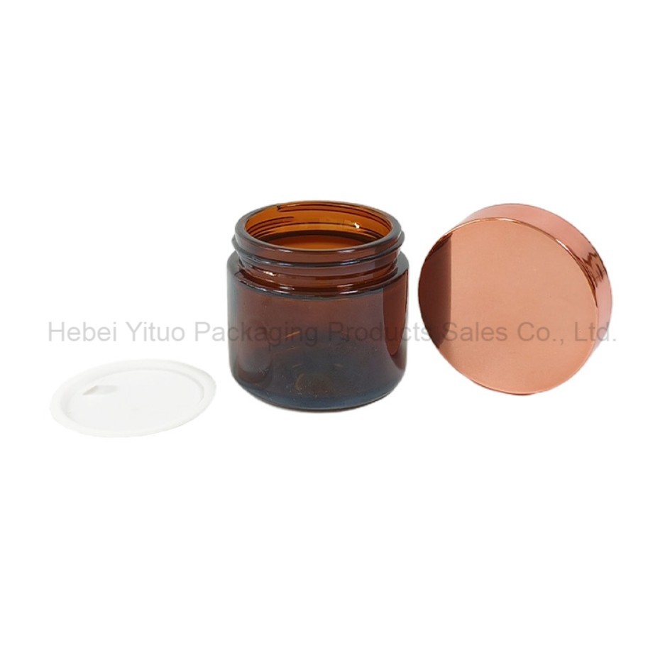 Pump Lid Customized Skincare Cream Jar Suitable For Various Cosmetic Products