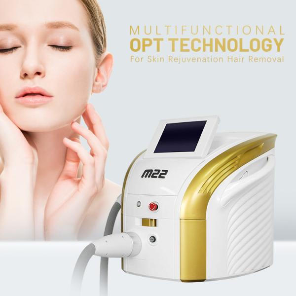 máquina da remoção do cabelo do laser da luz de 110V 220V Ipl Shr E para salões de beleza