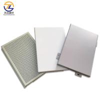 Plafond en aluminium carré à baffle à l'épreuve du feu