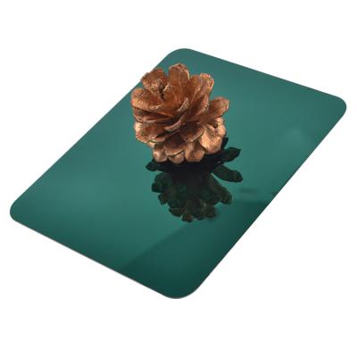 O metal grande 201 que o revestimento decorativo SS do espelho cobre na cor de PVD revestiu o comprimento de 2438mm