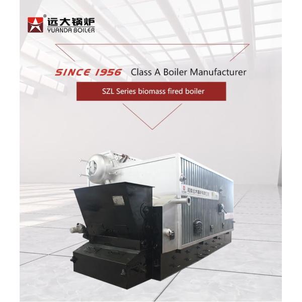 Safe Bagasse Fired Steam Boiler High Efficiency Steam Boiler 8 Ton/H Capacity