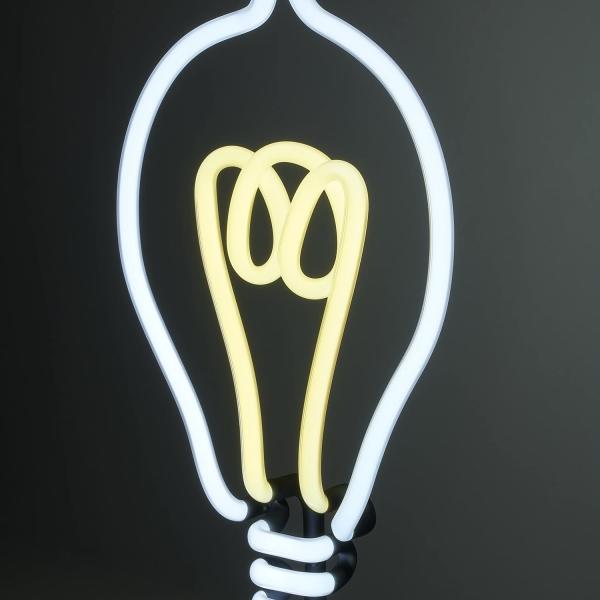 Edison Decor Silicone Vintage Neon Signs 14x6 Vintage Light Up Signs