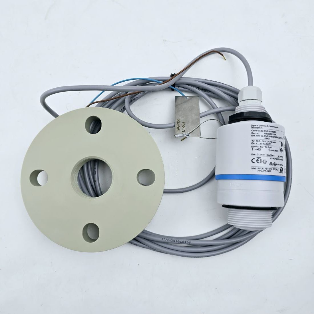 E+H Radar measurement Time-of-Flight Micropilot FMR20