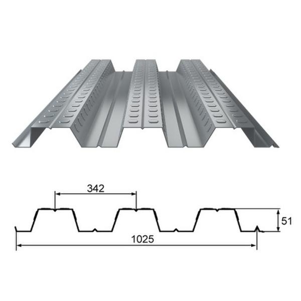 Крен гофрированный колонкой формируя машину для Decking стальной структуры