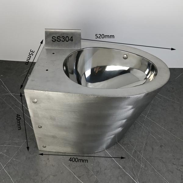 Расход воды воздушного давления 0.45L шара туалета 0.6Mpa нержавеющей стали вакуума полный