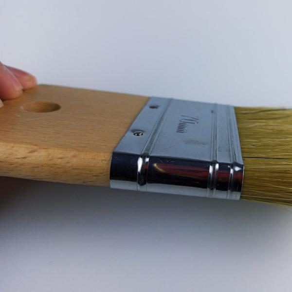 Paint Brush Large Woodeh Handle Art Paint Brush for Fence Wood Dusting 4 Inch 5.1cm Bristles