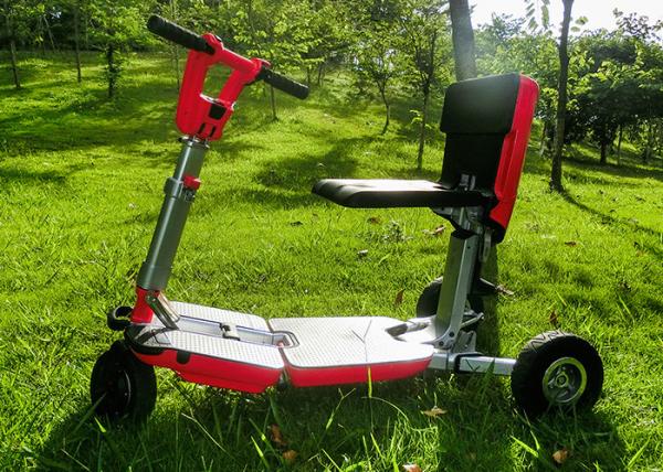 Brushless DC Motor Electric Scooter For Adults , 48V 8.7Ah Lithium Battery Travel Mobility Scooter