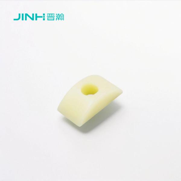 Lavadoras de plástico de media luna de 33x11 mm Instalación simple para diseños de muebles de desmontaje