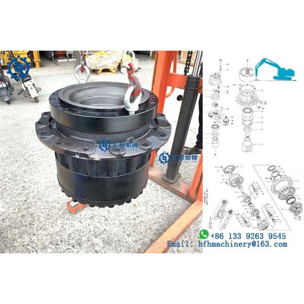 Chenille Digger Travel Motor Reductor de Gear Bearing For d'excavatrice de