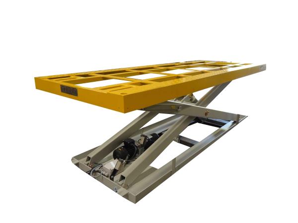 CE Certified Electric Scissor Lift Table with Hydraulic Drive and 2260x800mm Platform