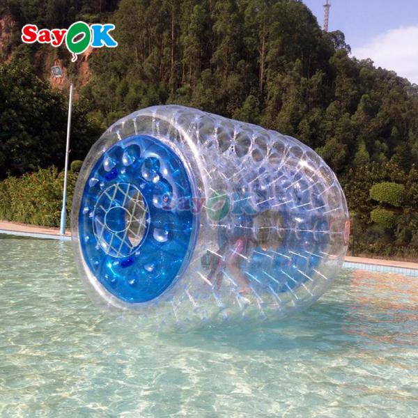 Sayok en gros en plein air géant gonflable humain hamster Zorb Ball transparent gonflable boule d'eau pour piscine parc aquatique