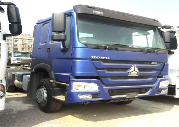 Howo Tractor Head HW76 6*4 375hp Euro II Semi Trailer Truck