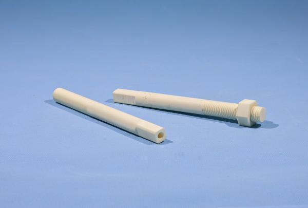 95% 99%Al2o3 precision alumina ceramic heater rod sharpening zirconia ceramic plunger thermal insulation rod