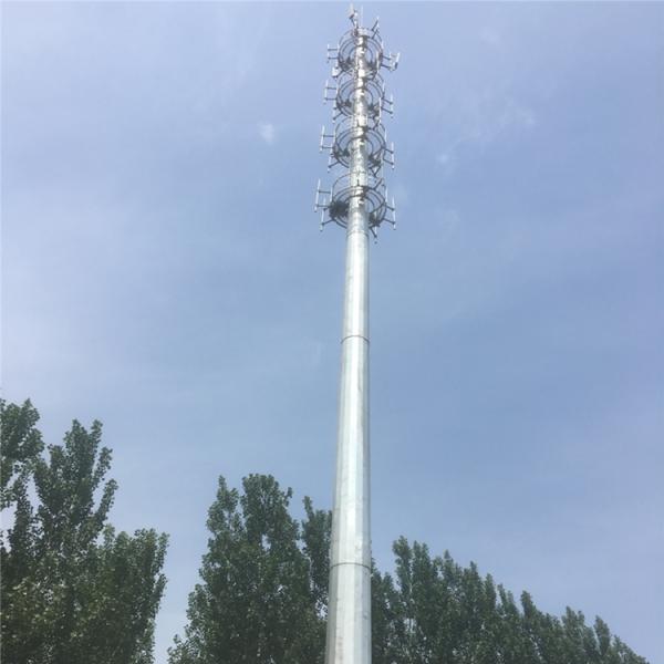 20 Meter High Mast Antenna Communication Monopole
