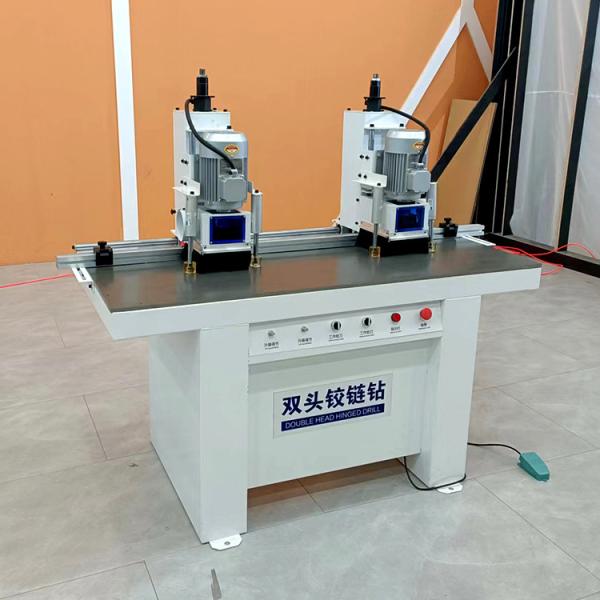accuracy Cabinet Double Head Hinge Wood Boring Machine for Customer Requirements