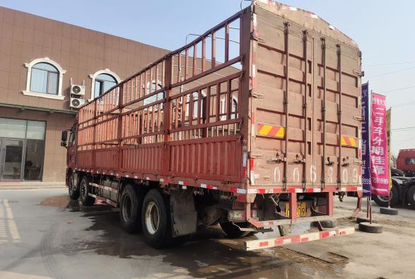 JAC 600Nm использовало тележку груза плиты столбца самосвала 350HP