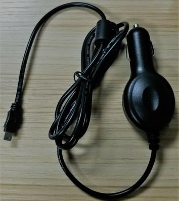 Flexible Cable Universal GPS Car Charger , Mini USB Garmin Nuvi Charger 5V2A CE
