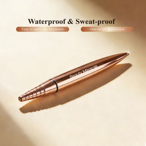 Factory OEM ODM Natural Liquid Eyeliner OEM Makeup Liquid Eyeliner Pen Long-Wearing Matte Black Eyeliner Pen