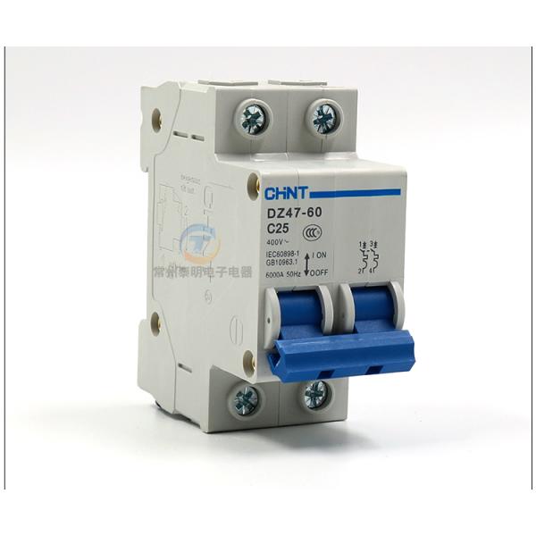 Disyuntor miniatura 6~63A, 80~125A, 1P, 2P, 3P, 4P de Chint DZ47-60 para la protección de circuito AC220, 230V, uso 240V