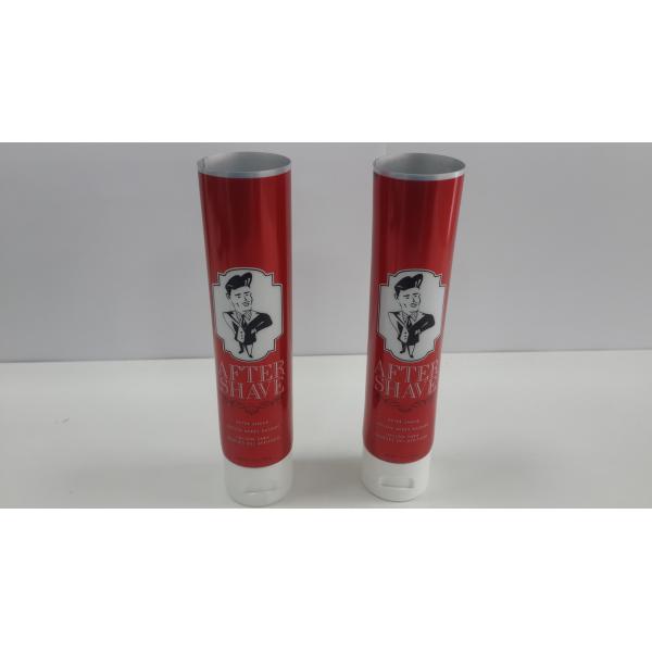 Tubo de empaquetado cosmético con la impresión flexible, tornillo del papel de aluminio en el casquillo