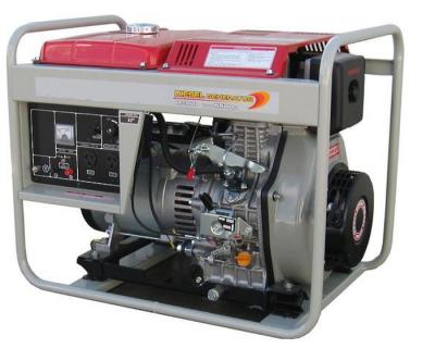 O ar refrigerou o gerador diesel pequeno portátil 4.5kva 5kva com rodas