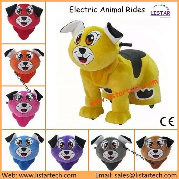 Ride Electric Animal Bicycle, Plush Animal Toys, Electric Walking Animal Rides, Plush Toys