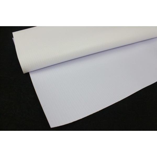 Горячая ламинатная бело-черная спина ПВХ Flex Banner брезент 440гм (13 унций)