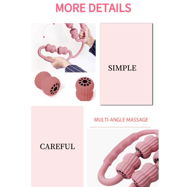 27CM Pilates Muscle Roller Stick For Cellulite Pressure Point Massage Roller