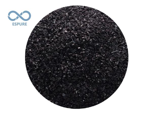 1400mg/g ココナッツ殻活性炭 — 30*50 メッシュ顆粒、バルク、ISO & NSF 認証