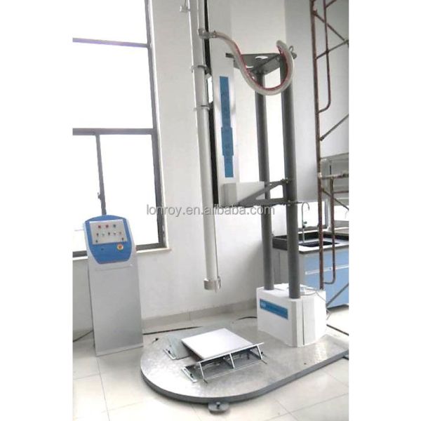 EN12201 Pneumatic Drop Hammer Impact Testing Machine Falling Weight Impact Test Equipment Secondary Impact Prevention Tester