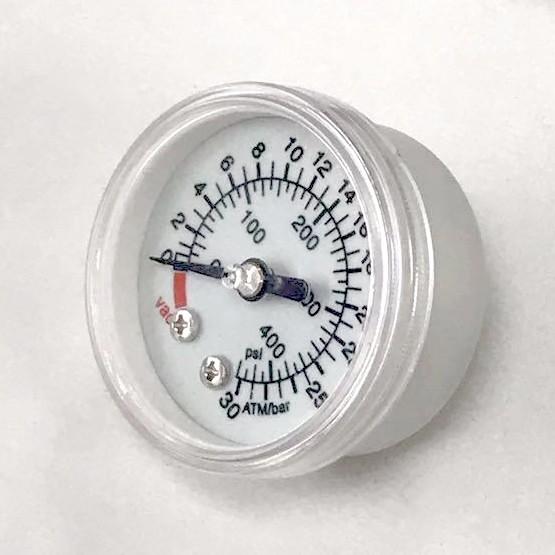 Brass Connector Manometer Medical Pressure Gauge Luminous Dial 30 ATM 40mm Acrylic Lens