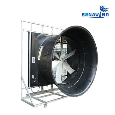 Ventilador de escape industrial de 129 kg com 2185*2185*885mm e velocidade de rotação de 345r/min
